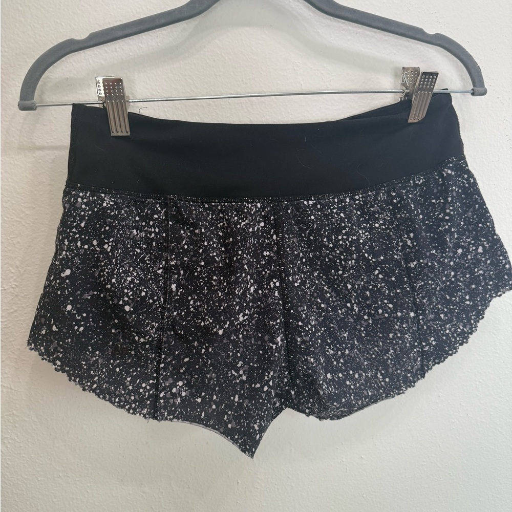 lululemon Patterned Athletic Shorts-Speedups